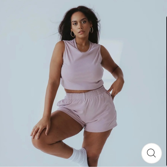 Klassy Network Other - Klassy Network Lux Lounge Shorts and Crop Top